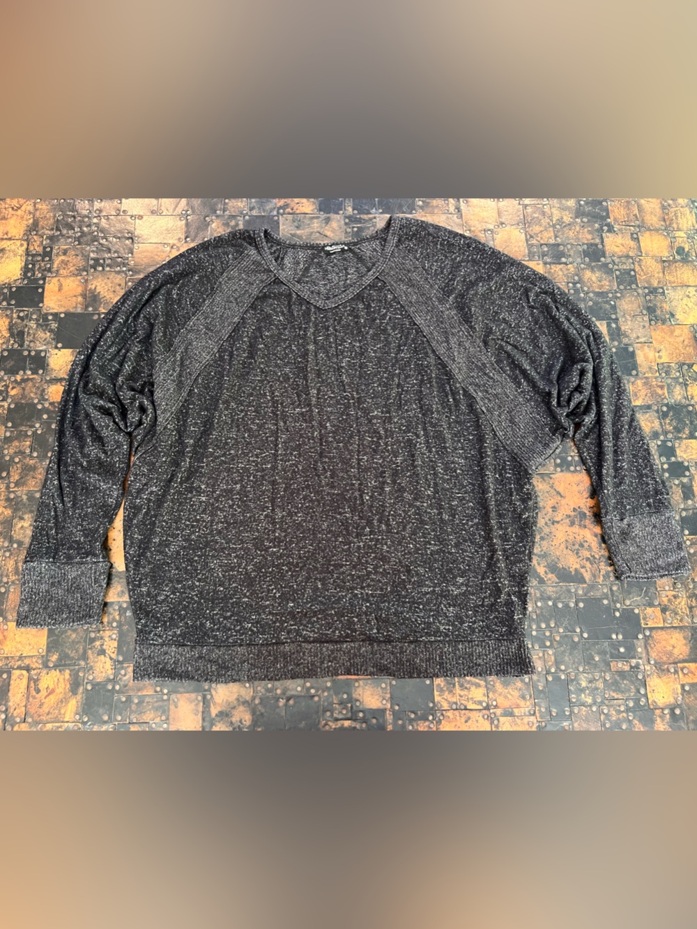 Heimish USA Charcoal Heather Crewneck Sweater